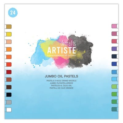 Blending Oil Pastels Assorted Box of 24