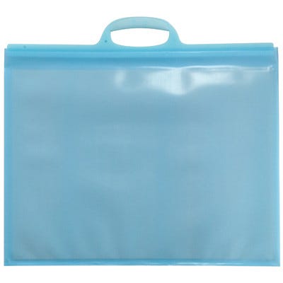 A3 Art Coloured Portfolio Blue