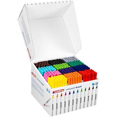 edding Colouring Pens Broad Tip Assorted Pack 288