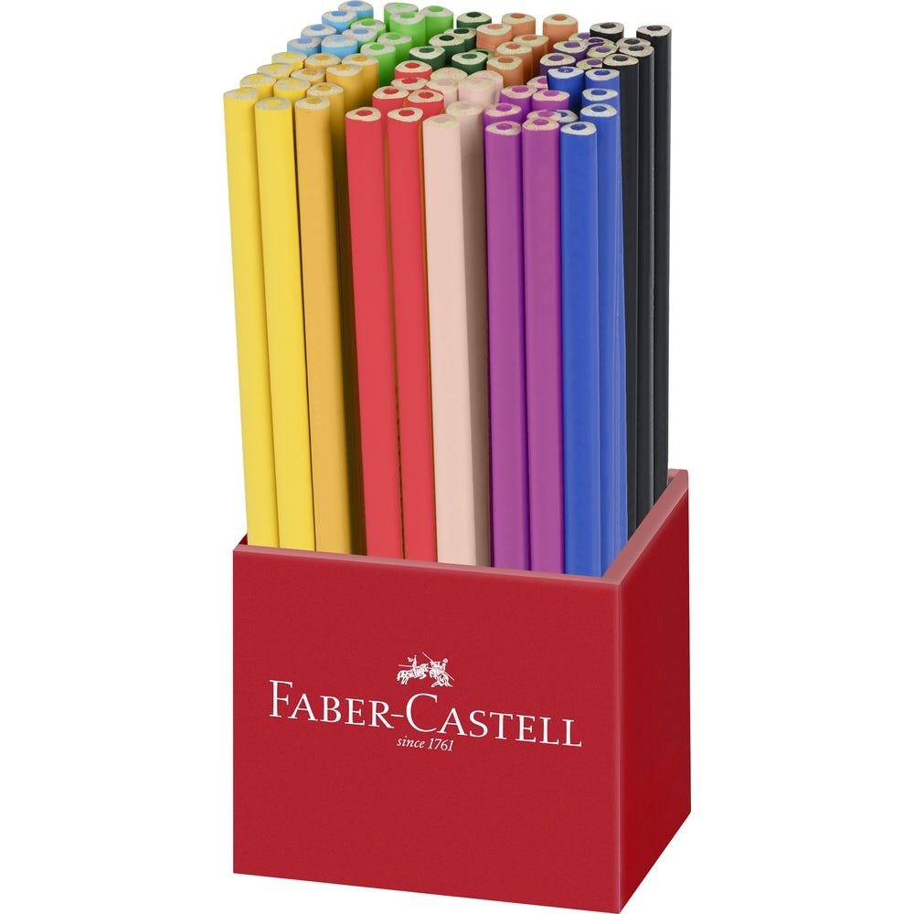 Faber-Castell Triangular Colouring Pencils