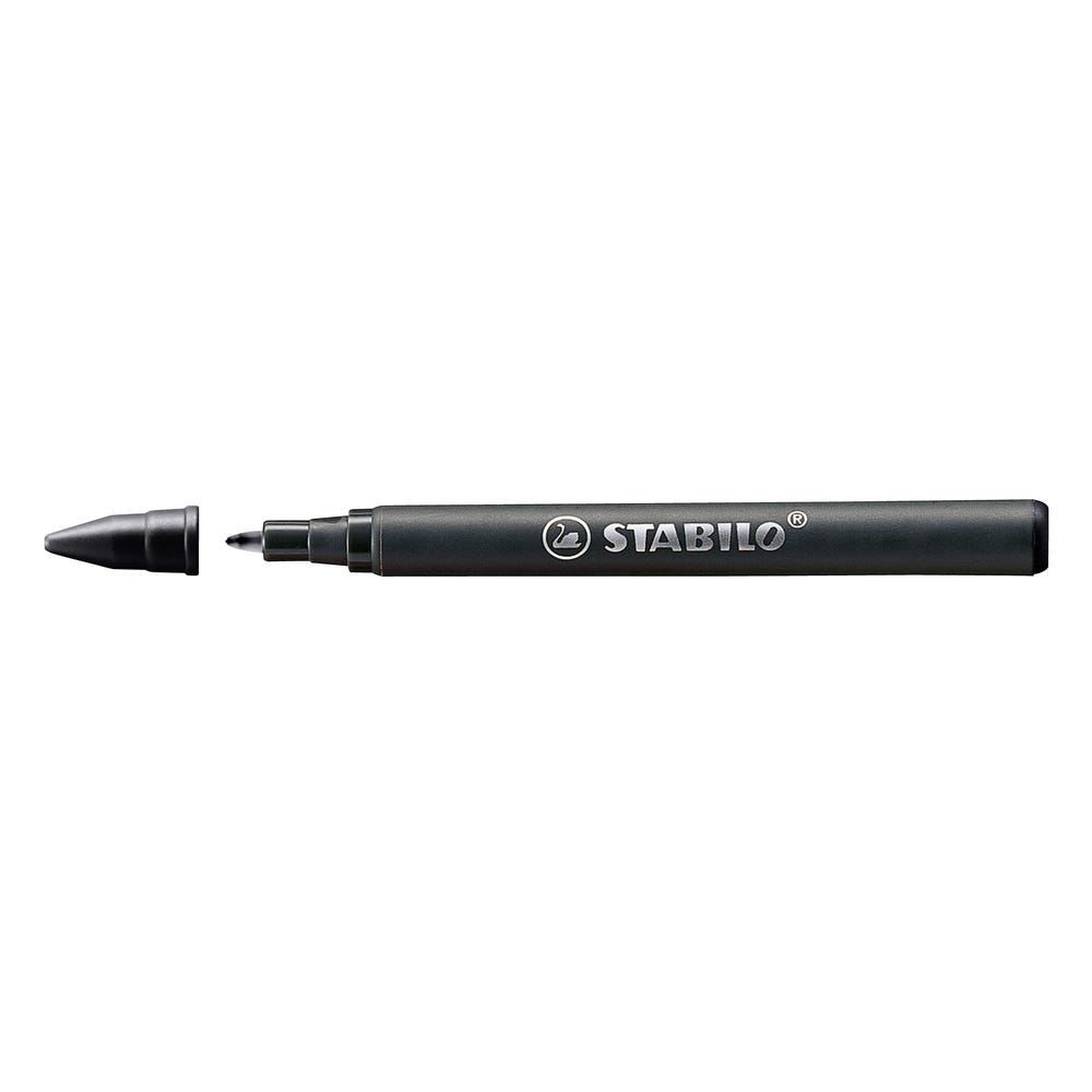 STABILO EASYoriginal Pen Refills Black Pack of 6