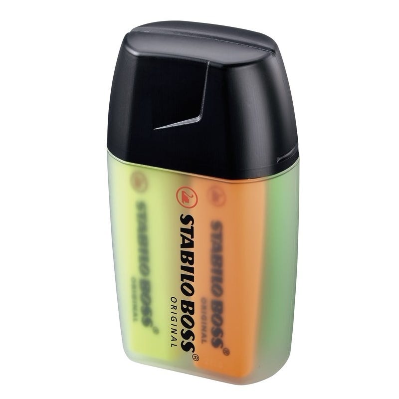 STABILO BOSS ORIGINAL Highlighters 4 Assorted Neon Colours