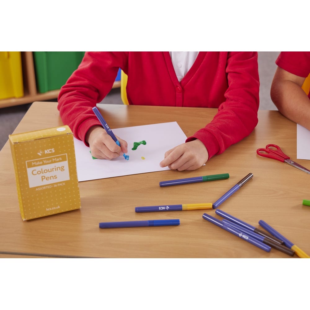 KCS Colouring Pens Fine Tip