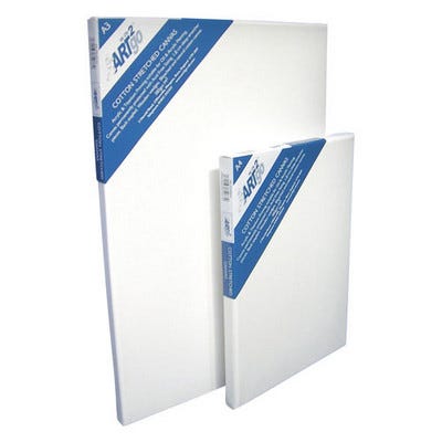 A1 Primed Stretch Canvas Pack of 3