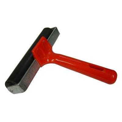 Lino Roller 150mm wide Red/Black Each