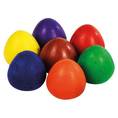 Chubbi Wax Eggs Assorted Pack 8