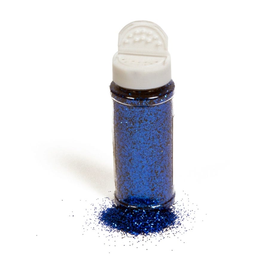 Coloured Glitter Blue 250g