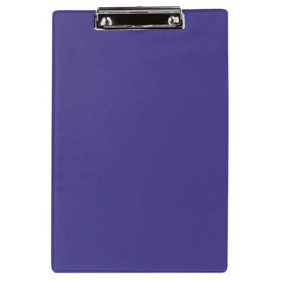 PVC Covered Clipboard, A4+, Blue, Each