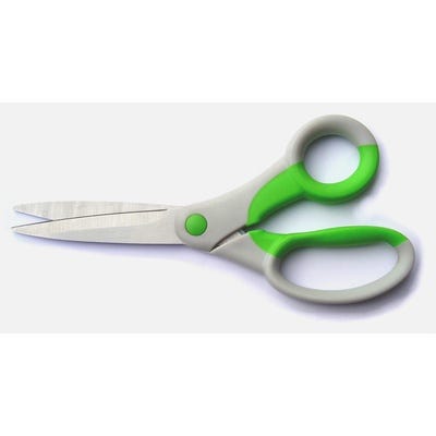 Microban Scissors Green/Grey Each