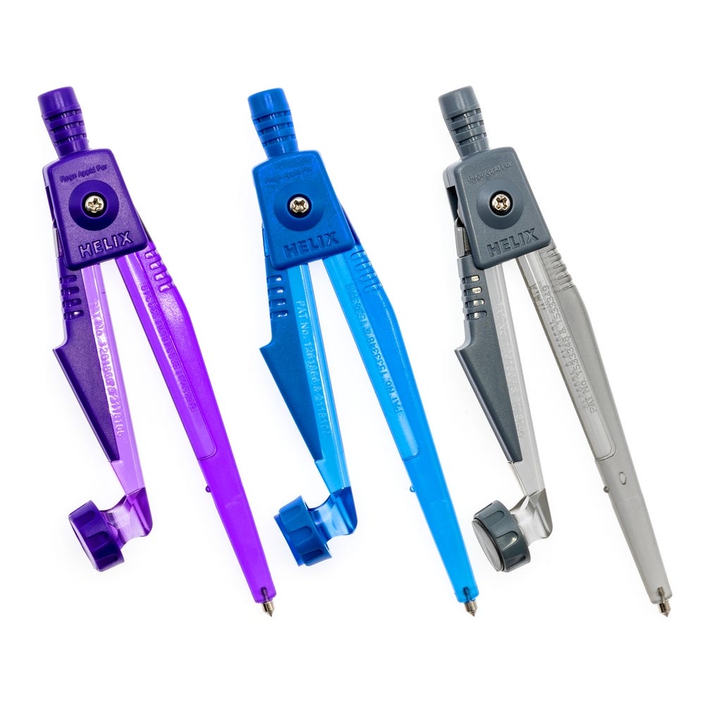 Plastic Compass Pack of 25