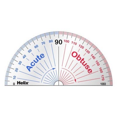 Helix Learning Protractor Pack 25