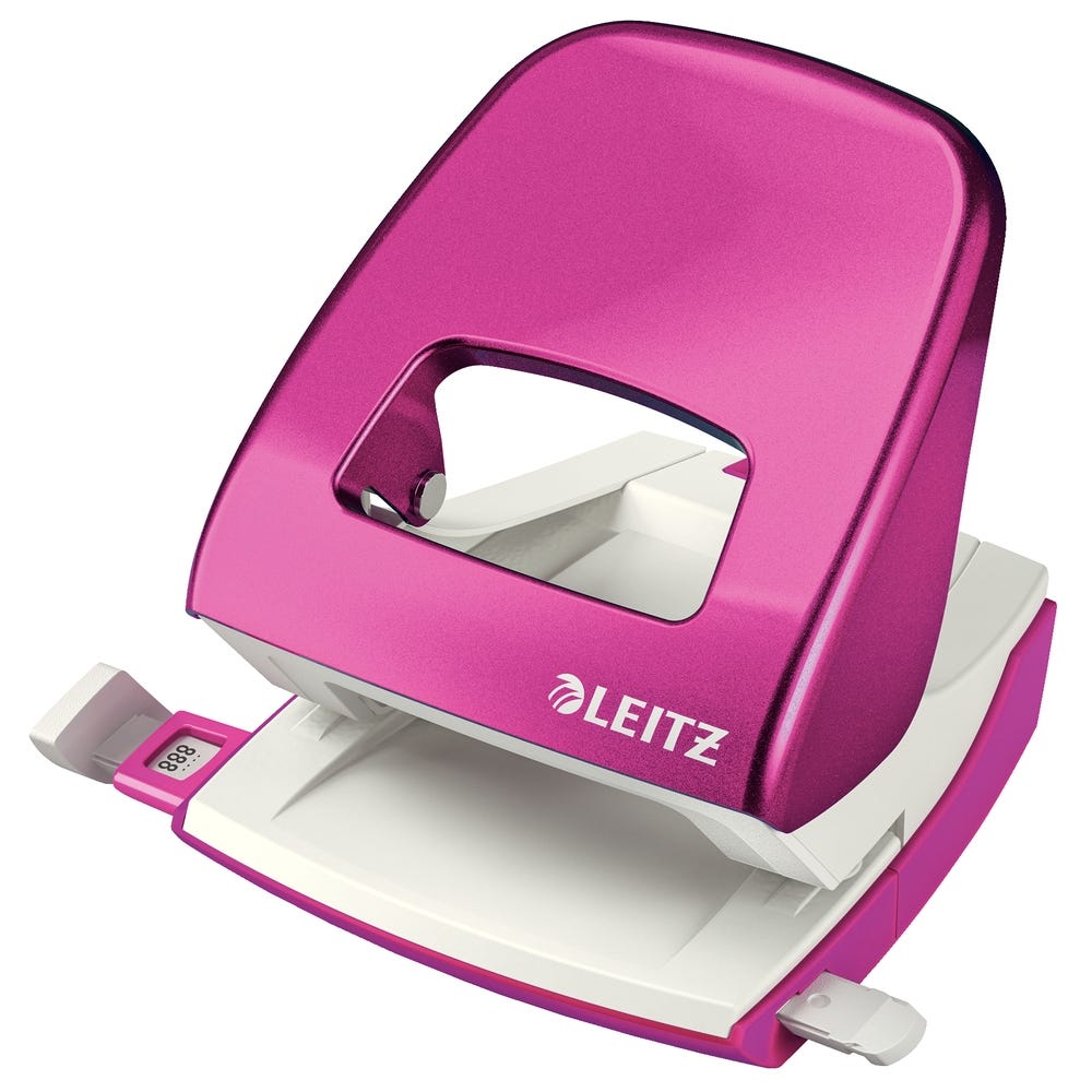 Leitz Nexxt Hole Punch Pink Each