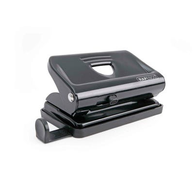 Rapesco 810 Metal Hole Punch, Black, Each