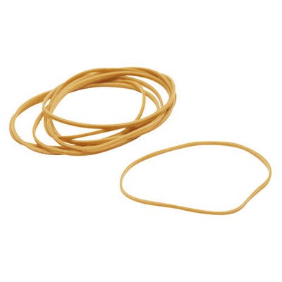 Rubber Bands Natural 152 x 3mm No 38 Box 500g