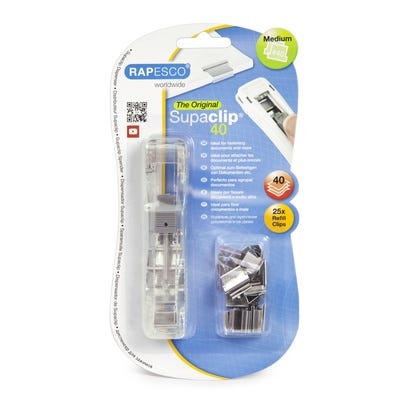 Supaclip 40 Dispenser and 25 Clips