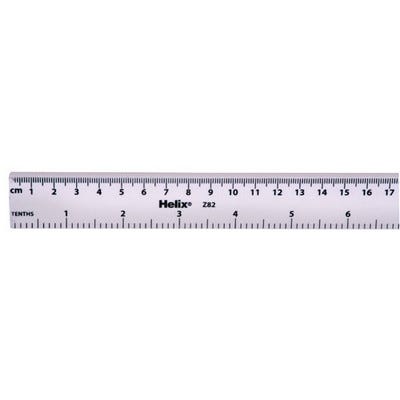 Metre Rule, White, Pack 10