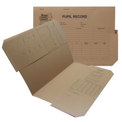S46 Pupil Record Folders Kent Schools