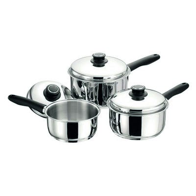 Budget Stainless Steel Saucepans 180mm