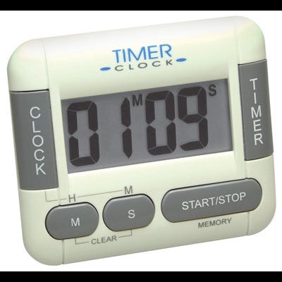 Digital Timer & Clock 66 x 76 x 20mm