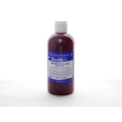 Concentrated Batik Dyes Golden Yellow Each 300ml