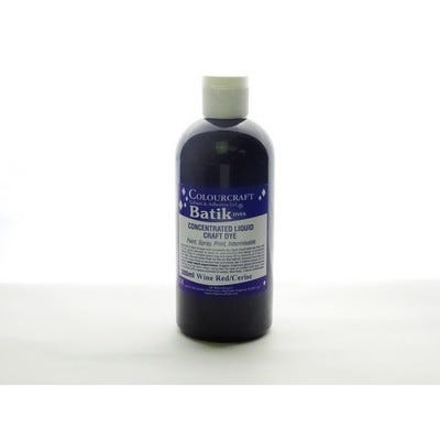 Concentrated Batik Dyes Wine Red Each 300ml