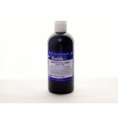 Concentrated Batik Dyes Deep Violet Each 300ml
