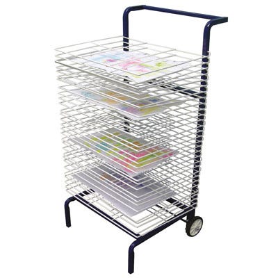 30 Shelf Mobile Drying Rack Each