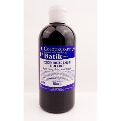 Concentrated Batik Dyes Black Each 300ml