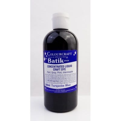 Batik Dyes Concentrated Turquoise Each 300ml