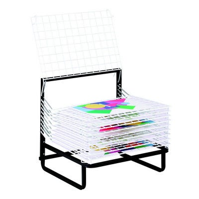 10 Shelf Floor Standing Drying Rack A2 Each