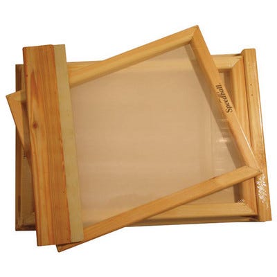 Professional Pre-Meshed Frame A4 Natural Each
