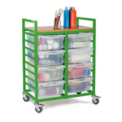 Storage Trolley Green