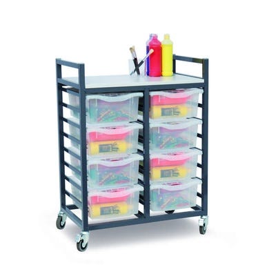 Storage Trolley Grey