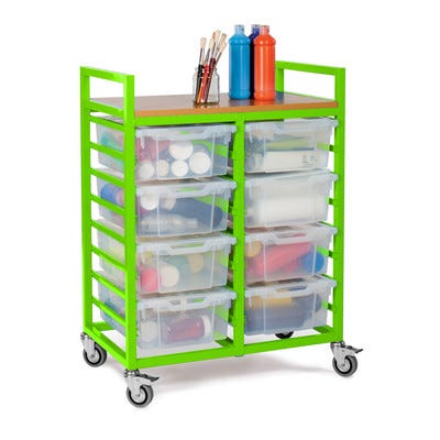 Storage Trolley Lime