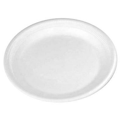 Plate, Trim, Polystyrene, 230mm, Pk100