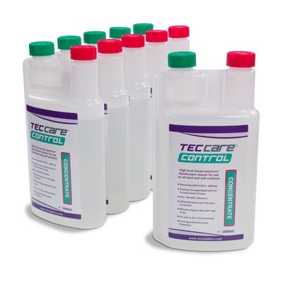 Sanitiser Chemical Teccare Control. Pack 6