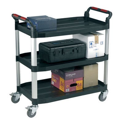 3 Shelf Utility Trolley Large 200kg