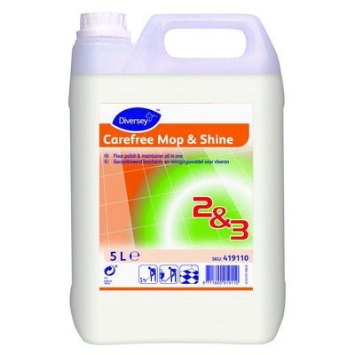 CareFree Floor Cleaner Mop And Shine 5 Litres Pack of 2