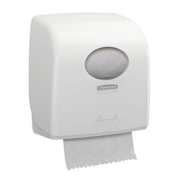 Aquarius Slimroll Rolled Hand Towel Dispenser White