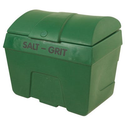 Salt and Grit Bin Dark Green 400 Litres