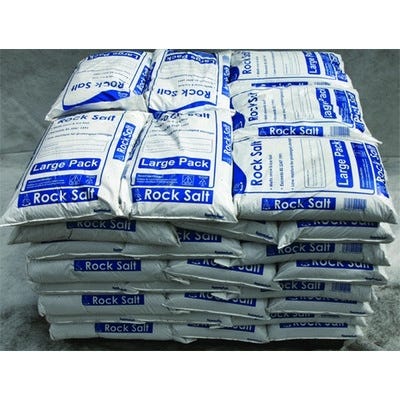 Brown De-icing Salt 25kg Pallet of 40