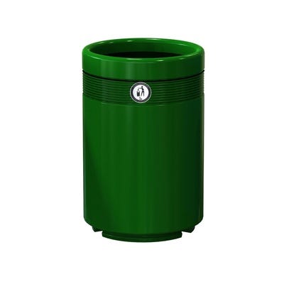 Monarch Economy Litter Bin 44 Litres Green