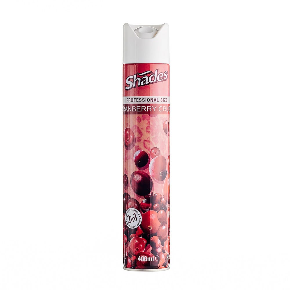 Air Freshener Aerosol 400ml Cranberry