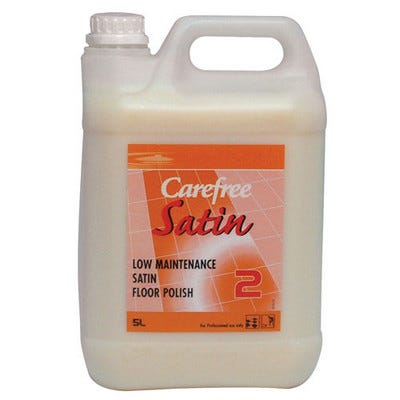 Carefree Free Satin Floor Polish 5 Litres Pack of 2