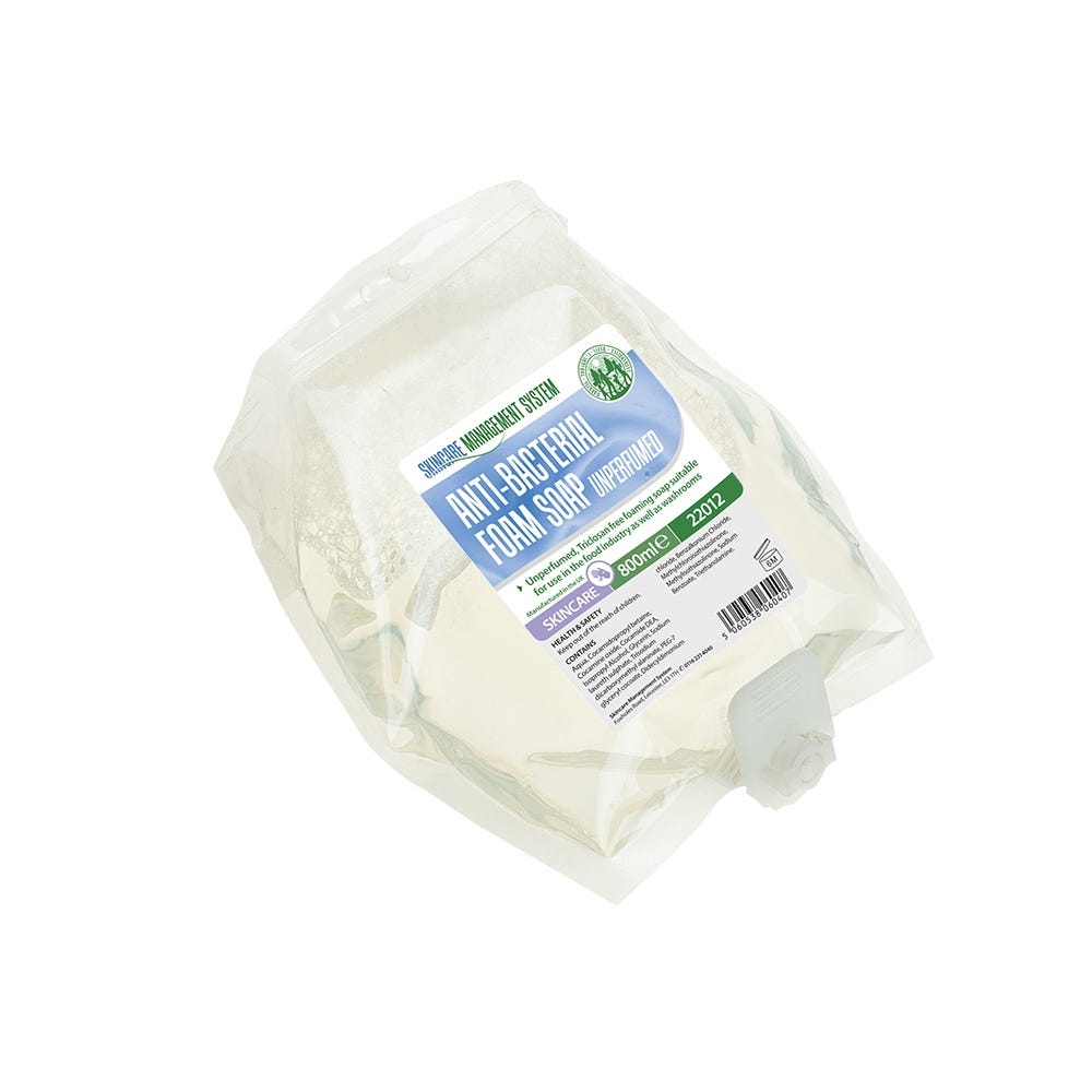 Antibacterial Soap Hi-Foam 800ml Pack of 6