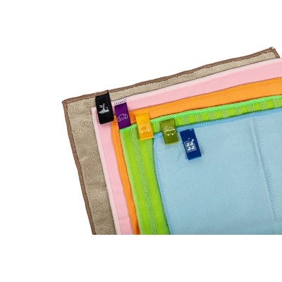 Microfibre Cloths with Tags