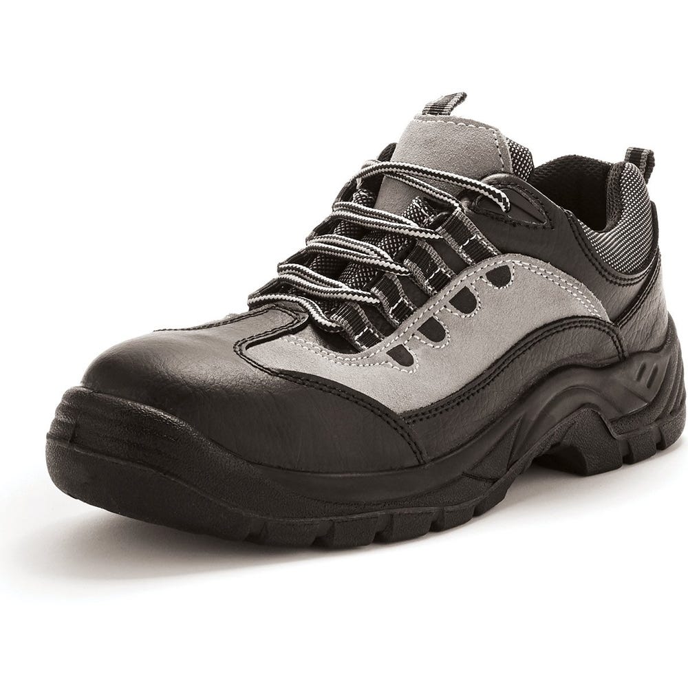 Safety Trainer Black/Grey  Size 10