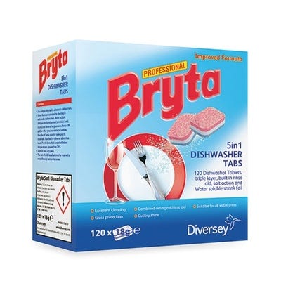 Bryta 5-in1 Dishwasher Tablets Pack of 120
