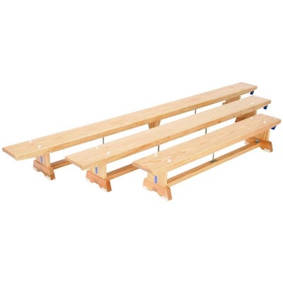 Traditional Balance Bench 2.67m, No castors, Hooks at one end