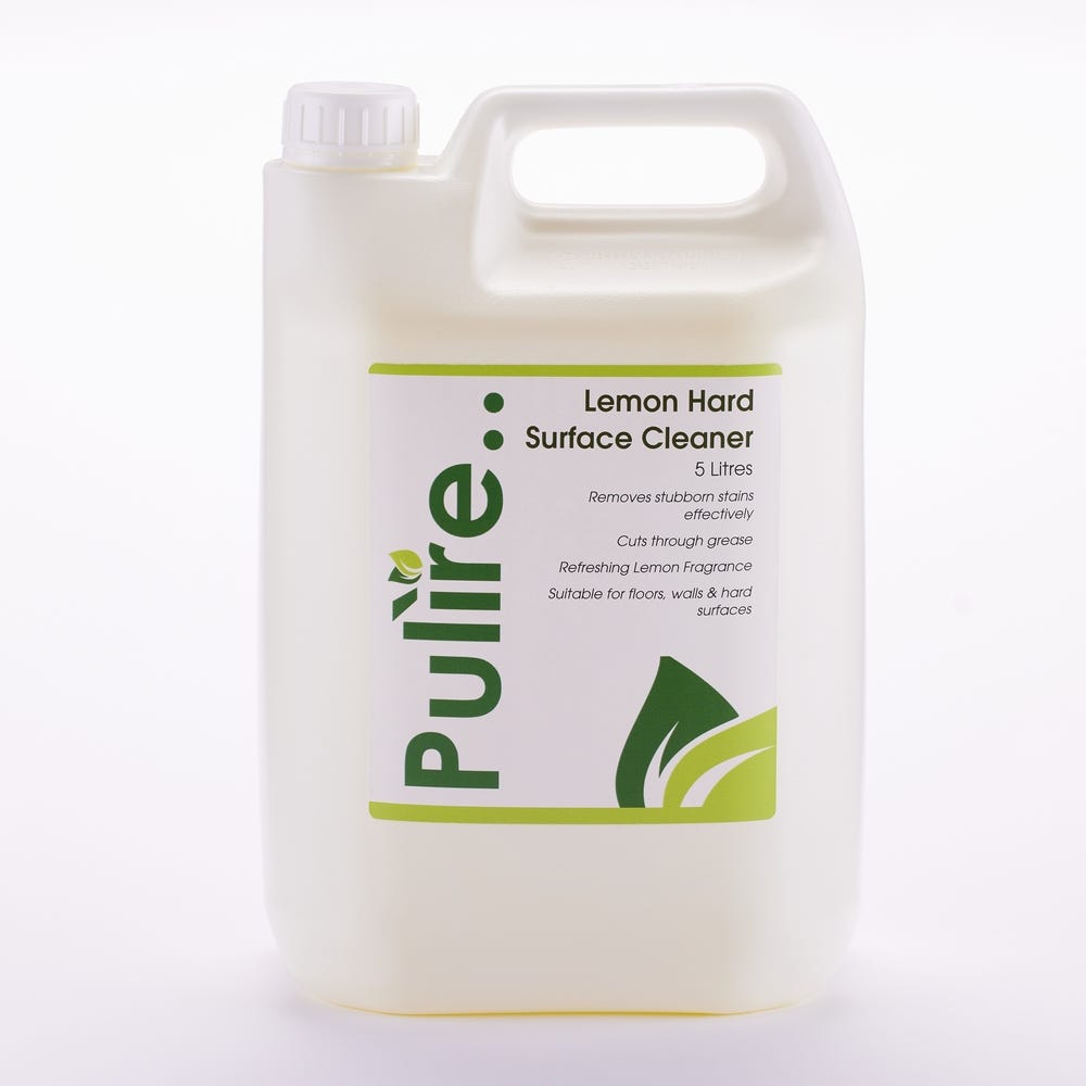 Pulire Hard Surface Cleaner Lemon 5 Litres